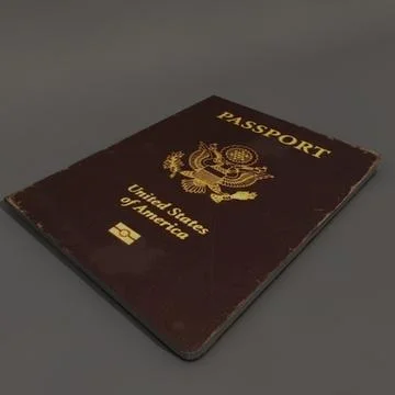 Passport 3D Model