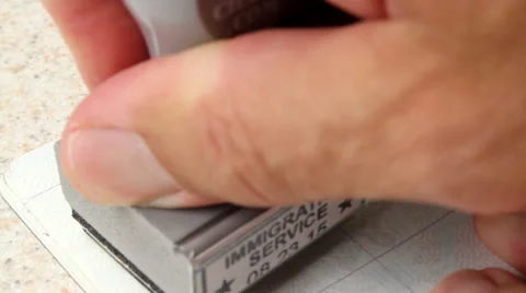 Passport Stock Footage 43354948