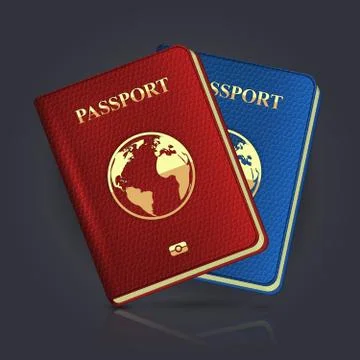 Passport icon Stock Illustration