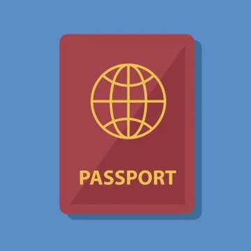 Passport Illustrazione stock