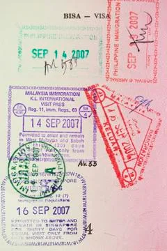 Passport Stock-Fotos