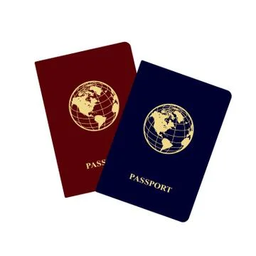 Passports Stock Illustration