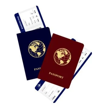 Passports Stock Illustration