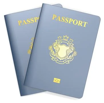 Passports. Stock Illustration