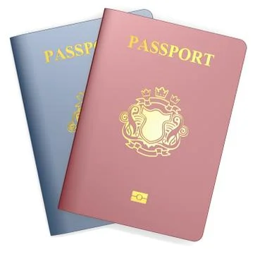 Passports. Illustrazione stock
