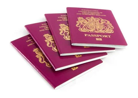 Passports Stock Photos