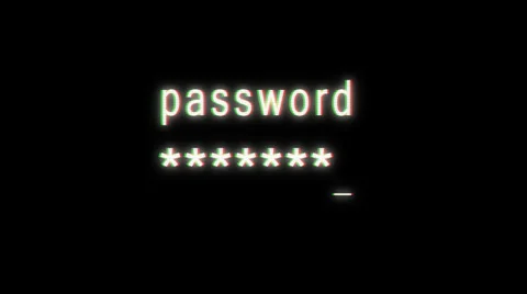 Password 01 Stock Footage 28466093