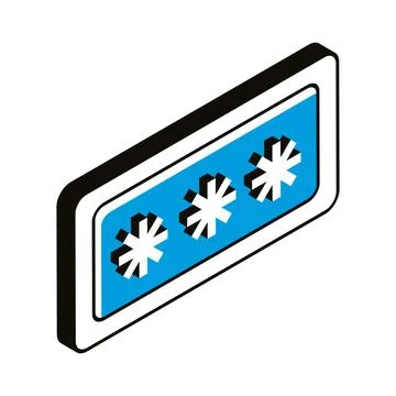Password access code Stock Illustration