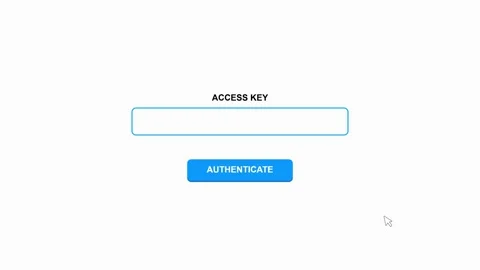 Password box with secure login interface for digital data protection and cybe Stock Footage 345100831