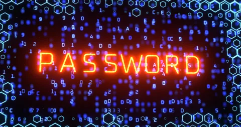 Password brute force. Stockbeeldmateriaal 168985782