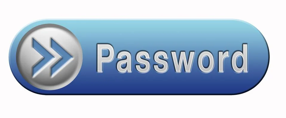 Password button Stock Illustration