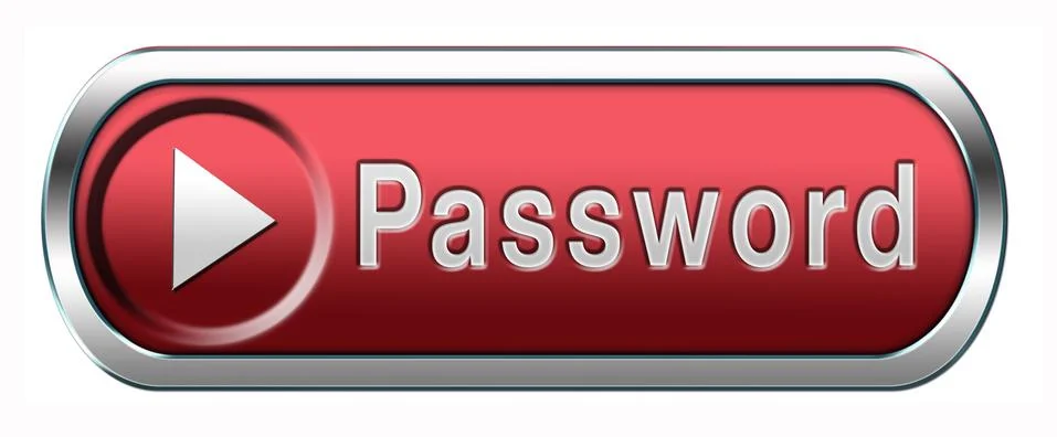 Password button Stock Illustration