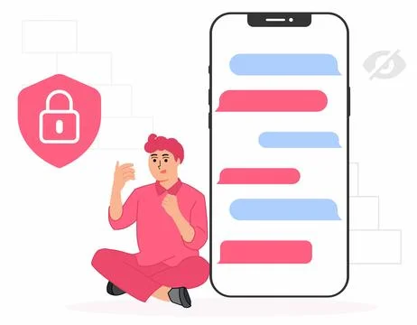 Password code concept illustration Stock Illustration