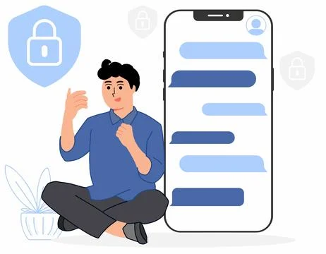 Password code concept illustration Stock Illustration