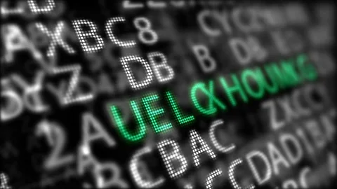 Password, combination or confidential key Stock Footage 77434223