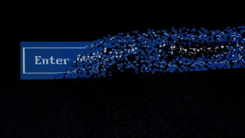 Password cracker Remote breakthrough access vulnerabilities cyber security 4K Stock Footage 125148474