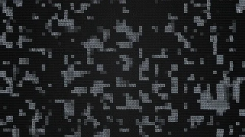 Password emerges from zero ones data block. Stock Footage 70841995