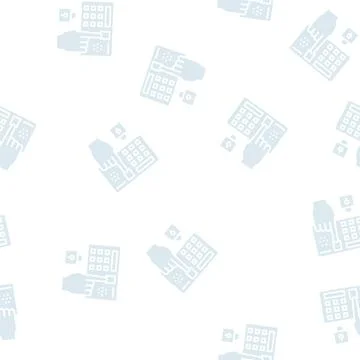 Password entry safe device glyph seamless pattern 스톡 일러스트