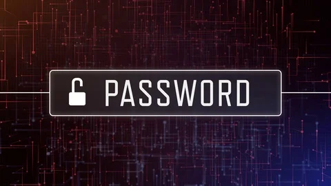Password Hack Stock Footage 76007708