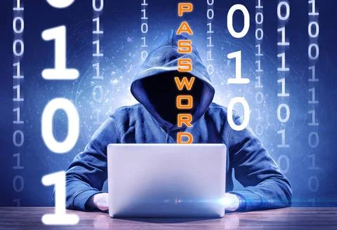 Password hacker while stealing a password Copyright: xZoonar.com/frankxpet... Stock-Fotos