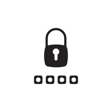 Password icon. Elements of cyber security icon. Premium quality graphic design Stock Illustration