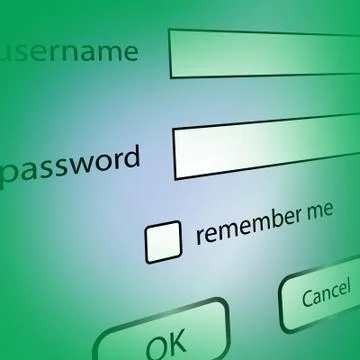 Password Stock Illustration