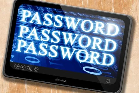 Password 스톡 일러스트