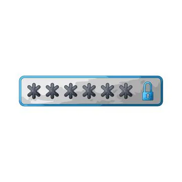 Password illustration Stock Illustration