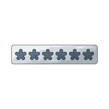 Password illustration Stock Illustration
