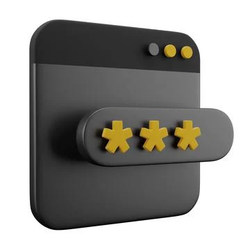 Password or pin code icon, login authorization password check mark Stock Illustration