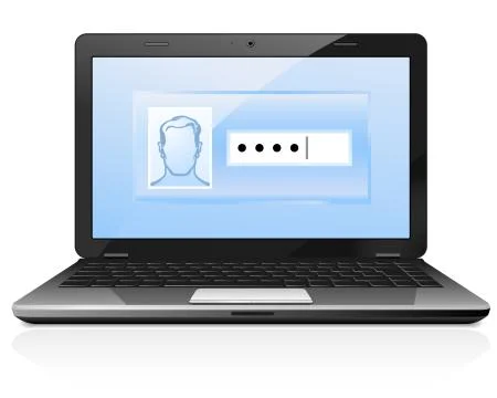 Password protected Stock Illustration