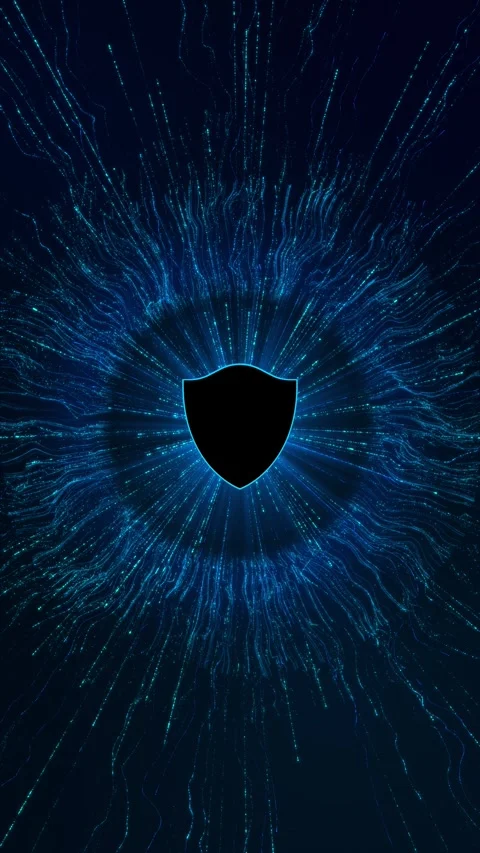 Password scanning unlock access business data network. Cloud. Biometric identifi Stock Footage 341887740