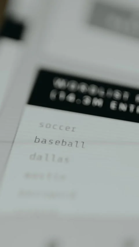 Password security assessment feed displayed in a multi-column dashboard Stock Footage 333373209