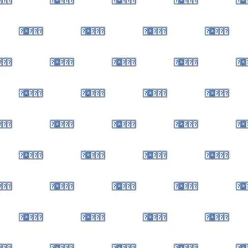 Password security pattern with hidden characters Illustrazione stock