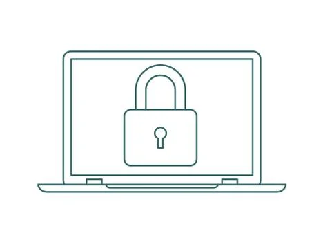 Password security vector icon. Stock Illustration