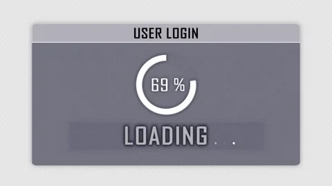 PASSWORD THEFT Glitch Text on Alpha Channel, Looped Stock-Footage 265485802