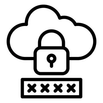 Password Vector Icon Design Illustration Stock Illustration