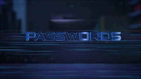 Passwords Video stock 269725113