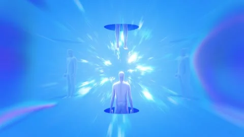 Past and Future Lives Stock Footage 262646293