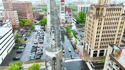 Past the Frame - Syracuse, NY Video stock 335961819