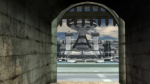 FROM THE PAST TO THE FUTURE Stock Footage 115571420