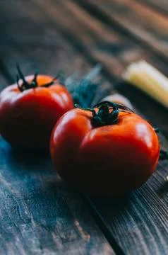 Pasta And Tomatoes Stock Photos