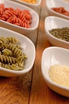 Pasta background Stock Photos