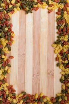 Pasta background. Stock Photos