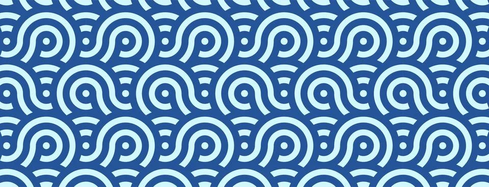Pasta background, ramen noodles pattern with seamless spaghetti texture Stock Illustration