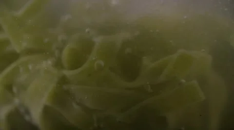 Pasta in boiling water Stock Footage 64544519