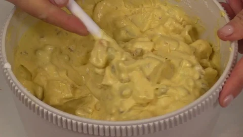 Pasta for cakes Stock Footage 109424744