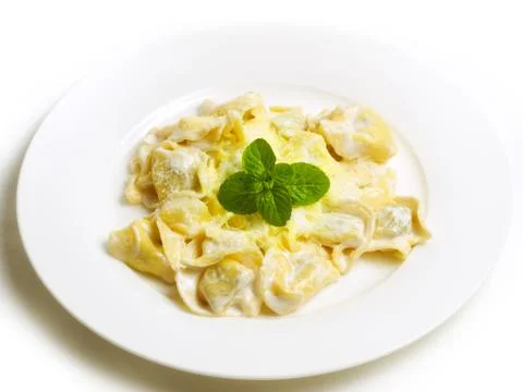 Pasta with cheese Stock Photos