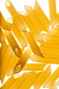 Pasta closeup background Stock Photos