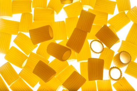 Pasta closeup background Stock Photos